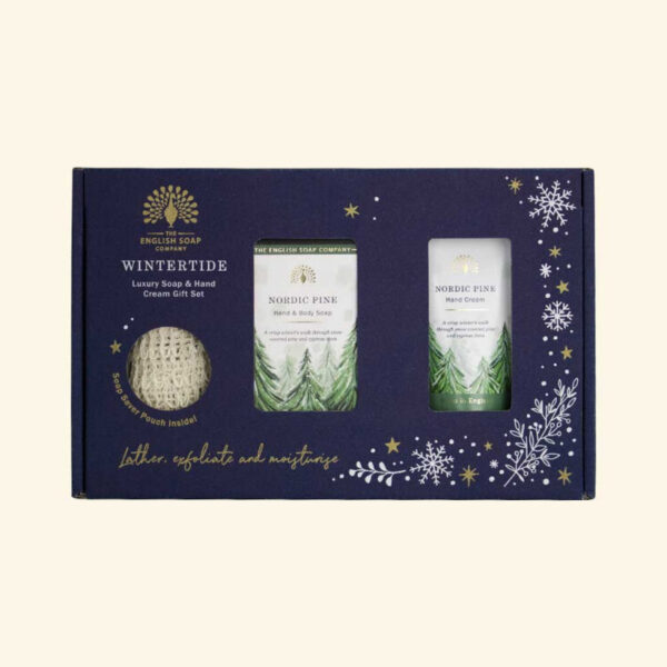 Nordic Pine Luxury Soap and Hand Gaveæske fra THE ENGLISH SOAP COMPANY