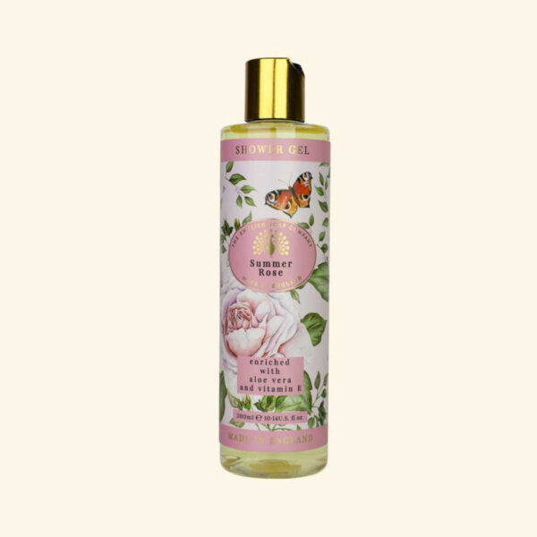 Summer Rose Shower Gel fra THE ENGLISH SOAP COMPANY