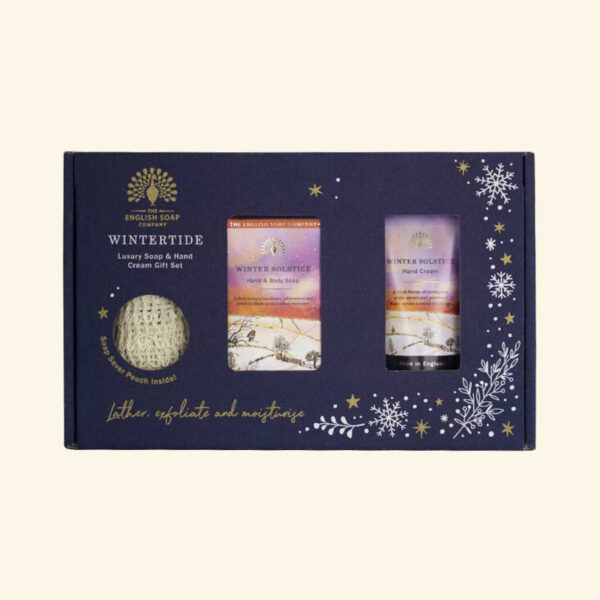 Winter Solstice Luxury Soap and Hand Gaveæske fra THE ENGLISH SOAP COMPANY